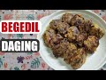 Resepi Begedil Daging Mudah yang tidak pecah bila digoreng