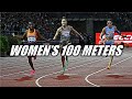 Abby Steiner VS. Marie-Josée Ta Lou || Diamond League Florence Women's 100 Meters