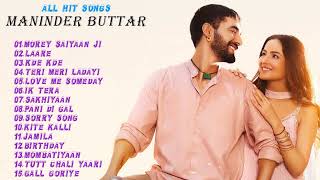 MANINDER BUTTAR All Hit Songs - MANINDER BUTTAR New Songs Collection 2022 - Audio Jukebox 2022
