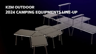 2024 카즈미 장비/소품 라인업 KZM OUTDOOR Camping Equipments Line-Up