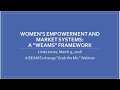 Women's economic empowerment through market systems approaches