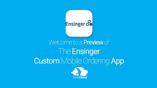 Ensinger - Mobile App Preview - ENS301W