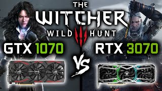 GTX 1070 vs RTX 3070 in The Witcher 3: Wild Hunt | Witcher III - GTX 1070 vs RTX 3070