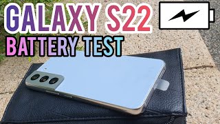 Samsung S22 Battery Test (Exynos 2200) Reliable enough!