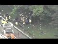 Raw aerials: Crash on I-71 at Gene Snyder