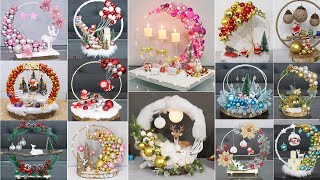 20 Best Christmas Hula Hoop Decoration Ideas to Make Your Home Sparkle