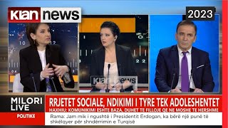 Milori Live - Rrjetet sociale, ndikimi i tyre tek adoleshentët