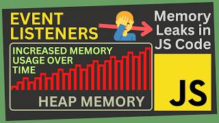 Fix Leaky Event Listeners in your code | Prevent Memory Leaks in your JavaScript Code | Part XIV