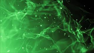 Relaxing Green Smoke Background - Free Looping Motion Graphic Screensaver