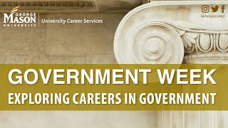 Exploring Careers in Government