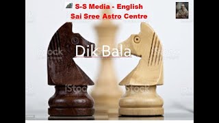 Dik Bal  thik balam  About Directional Strength of Planets   Dig Bala  Learn Astrology in English