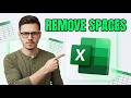 How To Remove Spaces In Excel [2026 Guide]