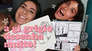 TOUR PELOS DESENHOS DA GIGI GRIGIO | Nath Araújo