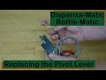 Dispensa-Matic Bottle-Matic Microswitch Repair - Replacing the Pivot Lever BM1052