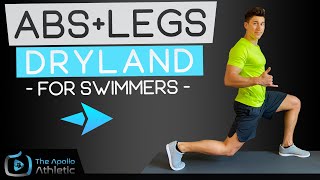 Legs and Abs Dryland Workout For Swimmers