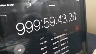 What happens when a timer reaches 1000 hours