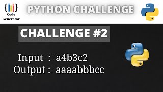 Python Challenge Program | #2