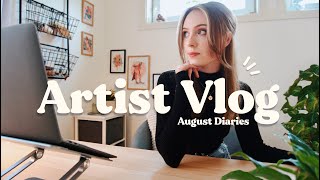 Days in the life of a digital artist in Norway ✨ Studio Vlog