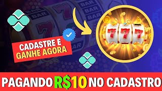 NOVO SLOT CASSINO PAGANDO R$15 DE BỘNUS DE CADASTRO! SAQUE FREE 2025