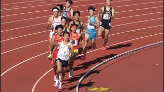 決勝  U18男子800m  U18/U16陸上  JOCジュニアオリンピック2023