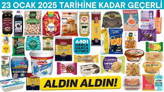 A101 23 OCAK 2025'E KADAR GEÇERLİ | A101 ALDIN ALDIN AKTÜEL | TEMİZLİK GIDA KAMPANYALARI