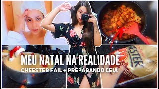 Meu NATAL da VIDA REAL (Sem MAKE e sem GLAMOUR) - PREPARANDO a CEIA 🥰✨🎄