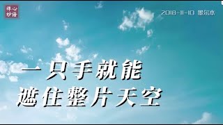 卢台长:【一只手就能遮住整片天空】