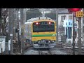 2021 02 16 【試運転】 gv e197系 ts01編成 本庄駅 jr east test run of gv e197 series ts01 set at honjo