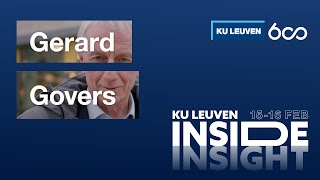 Alumnus Gerard Govers on KU Leuven Inside and his time in Leuven | 600 years of KU Leuven