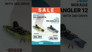 Big savings on the Hobie Mirage Pro Angler 360 #fishing #hobiekayak #hobiefishing #hobieproangler