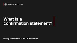 What Is A Confirmation Statement