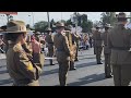 australian army band plays at bega for the 100th anniversary of the bega soldiers memorial