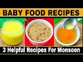 Monsoon Recipes For Baby 1-5 Years | Baby Food For 1-4 Years | Healthy Food Bites