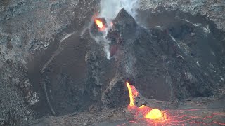 Kīlauea — Halema‘uma‘u West Vent Activity (Jan 5, 2021)