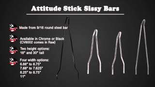 Attitude Stick Sissy Bars