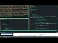 manjaro tricks   open terminal in vim with split screen