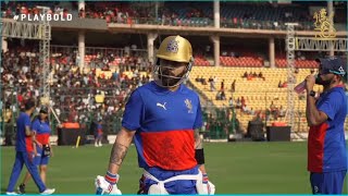 IPL 2024 : Virat, Maxwell, Faf, Alan Practice Match At RCB Unbox Event Today Full Video Highlights