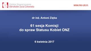 61 sesja Komisji do spraw Statusu Kobiet ONZ