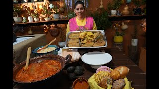 CHILES RELLENOS EN BURRITOS Y EN CALDILLO y tortillas calientitas