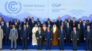 COP 27: Family photo of the heads of state and government | AFP