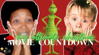 ULTIMATE *CHRISTMAS* MOVIE COUNTDOWN| Aesthetic| Vlogmas Day 19