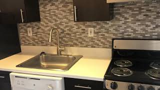 E1 Floor Plan, Renovated Studio Apartment