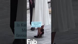 👀Did you notice this? Apparently they are Meghan’s favourite shoes! 👠 #katemiddleton #meghanmarkle