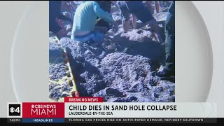 Girl dies in sand hole collapse