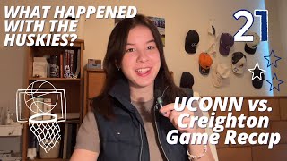 UConn vs. Creighton WBB Game Recap | What Happened With the Huskies? (8)