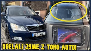 ! Lepíme sunstrip po STK ! Montujeme nové rádio Škoda Octavia pro fanoušky díl 10. #bezkomprese