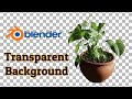 How to render transparent PNG images in Blender?