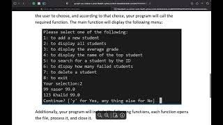 1 Creating the Menu