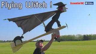 FLYING WITCH ! ...and Mr Plod and a Flying Carpet (RC, radio controlled)