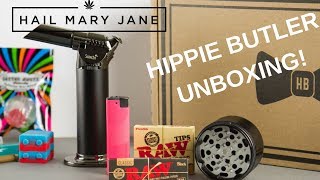 Hippie Butler Weed Subscription Box - UNBOXING - Hail Mary Jane